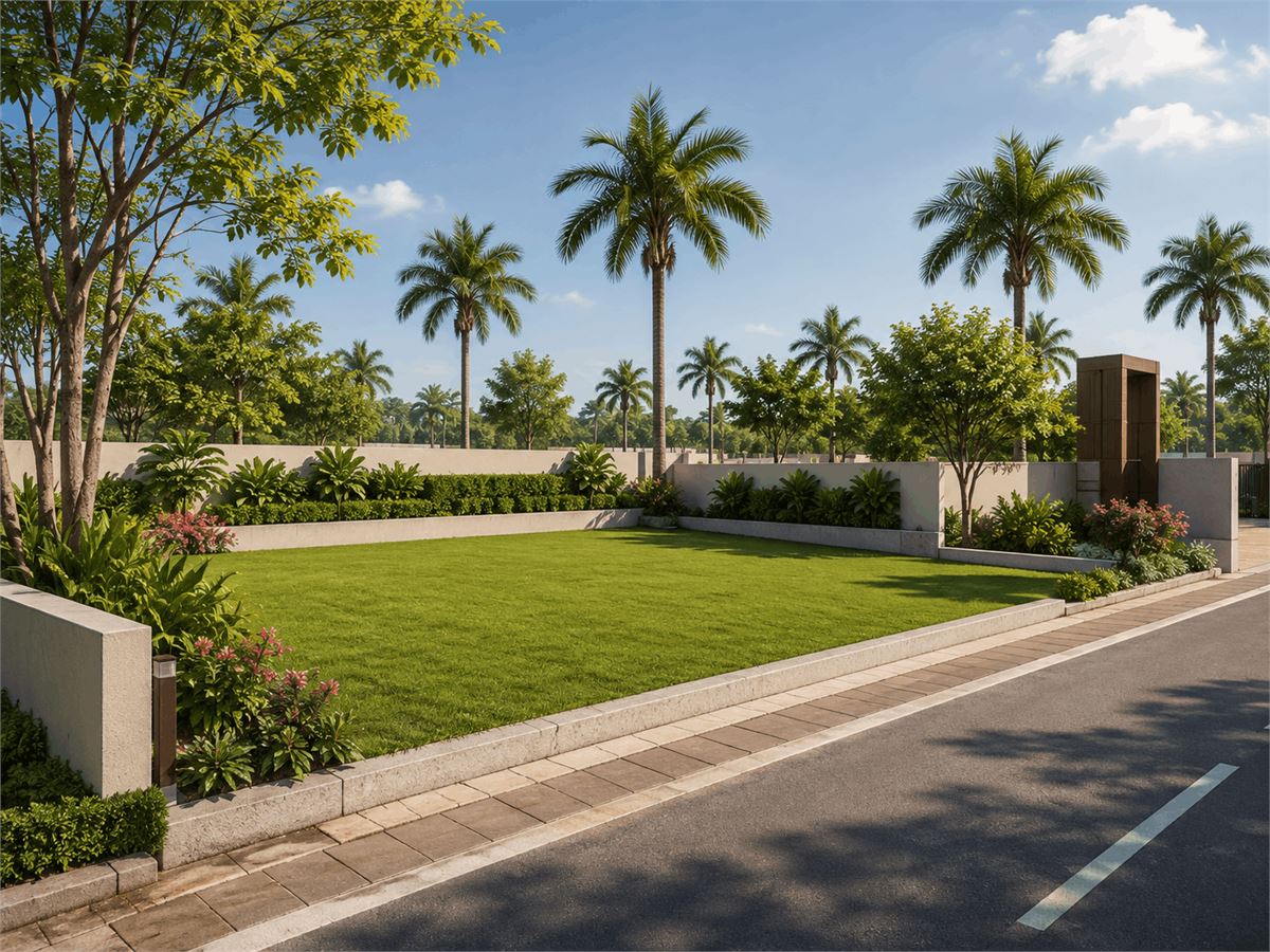 147 square yard green plot option at AQVA The Reserve
